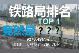 19年上半年全国各铁路局总资产排名，结果令人意想不到！视频封面