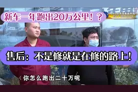 新车一年跑出20万公里！？售后：不是修就是在修的路上！一言难尽视频封面