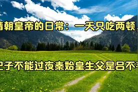 清朝皇帝的日常：一天只吃两顿，妃子不能过夜秦始皇生父是吕不韦视频封面