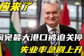 报应来了？立陶宛最大港口被迫关停，失业率急剧上升视频封面