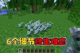 我的世界：6个看了就忘不了的小细节，治好了我多年的强迫视频封面