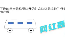 你知道图中的巴士在往哪边开吗？左边还是右边#新知识挑战赛视频封面