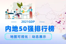 我国内地城市GDP50强排行榜，你的城市上榜了没？视频封面