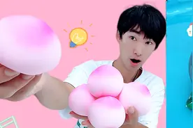 水蜜桃捏捏乐藏着“神秘桃子”？用清水一泡就能变色！太神奇了