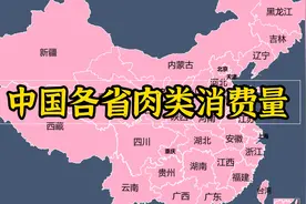 中国各省人均肉类消费量排名视频封面