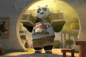功夫熊猫2：大鹅爹终于盼回英雄阿宝，这海报有创意视频封面