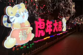 “哏都”打卡地【灯光璀璨，浓浓的年味】东丽广场打卡地视频封面