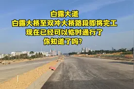 广西柳州又一条大道即将完工，连接双冲大桥，现在可以临时通行了视频封面