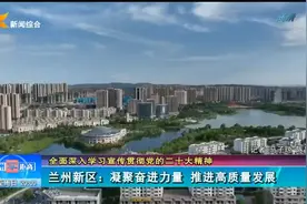 【兰州零距离】兰州新区 ：凝聚奋进力量 推进高质量发展视频封面