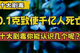 全球十大剧毒样样致命，0.1克致千亿人死亡，十大剧毒你认识几种视频封面