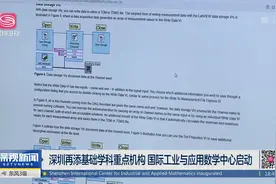 深圳再添基础学科重点机构 国际工业与应用数学中心启动视频封面