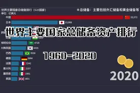 世界主要国家总储备排行，中国连续15年第一。视频封面