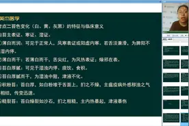 中医诊断学-望舌苔-白苔：薄白而干、苔白厚腻、积粉苔、燥裂苔等视频封面