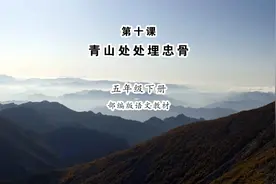 《青山处处埋忠骨》小学语文五年级下册课文朗读视频封面