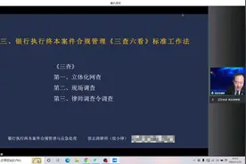 银行终本执行案件的合规管理与应急处理（三）视频封面