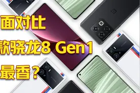 都是骁龙8 Gen1，综合对比8款旗舰新机谁更值得买？视频封面