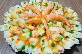 年夜饭必备菜“花开富贵”，好看好吃，做法简单，收藏起来备用吧视频封面