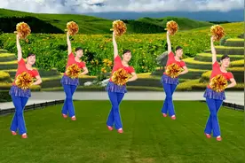 花球舞《酒神曲》壮志豪情，影视剧红高粱插曲，邹俊演唱