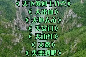 《 天地人心》《 天安门》《 天山红》《 天路》《 失恋酒吧》视频封面