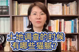 土地调查时，有哪些猫腻？【我是宋静律师，请关注我】视频封面