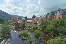 【英国印象】威尔士乡村｜兰格伦小镇｜ Llangollen Town｜ Welsh视频封面