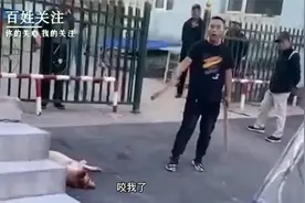 头破血流惨叫连连！黑龙江两男子持棍殴打流浪狗 警方已介入处理视频封面