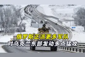 外媒：乌军方称，俄罗斯正派更多军队对乌克兰东部发动多点猛攻视频封面