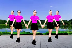 最新广场舞《朋友这杯酒》零基础32步附分解，看一遍就会