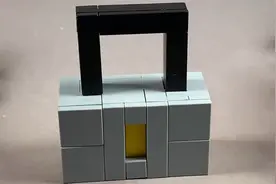 如何用乐高做一把保险锁？一般人完全打不开！