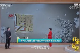 红肉的摄入量，每天不要超过90克，每一周不要超过4次丨健康之路视频封面