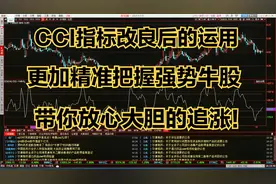 我把CCI指标改进了，更能精准把握强势股，可以放心大胆追涨了！视频封面