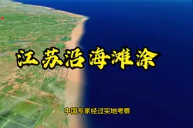 江苏沿海岸滩涂越来越严重，未来能不能形成陆地，为我国使用？视频封面