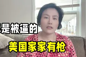 为啥美国几乎家家都有枪？我居住的美国小镇安全吗？说说真实情况视频封面