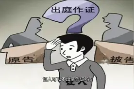 证人可以不出庭作证吗视频封面