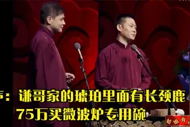 相声：谦哥家的琥珀里面有长颈鹿，75万买微波炉专用碗视频封面