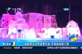 流光溢彩，筑梦幻冰雪世界！长春净月雪世界夜景及沿途灯光秀开放视频封面