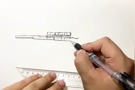 穿越火线：画一把配上15倍镜的寒冰狙击枪，感觉要上天视频封面