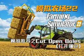 【模拟农场22】模组推荐之Cut Open Bales(打开捆包）视频封面