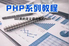 PHP编程教程第665集类的定义语法格式P665视频封面