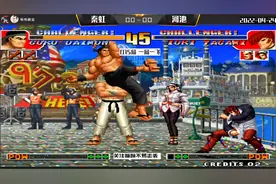 拳皇97：这才是真正的抢钱赛，老板安排打一局100，河池帮虹开抢