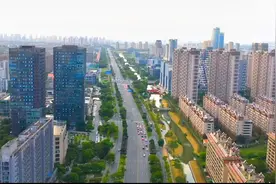 航拍沪苏交界第一镇江苏昆山花桥镇，感觉比我老家河南地级市繁华视频封面