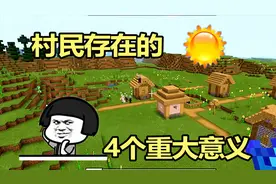 我的世界：mc里村民的作用，不仅能提供庇护所，还能交易物品视频封面