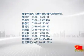泰安党建丨市人社局：公益岗位来了，抓紧报名吧