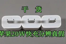 【超详细】iPhone 20W快充头分辨真假教程，不用搞得这么复杂视频封面