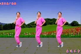 8月广场舞《风中的花蝴蝶》你翩翩的飞过来，觅一口花香醉了谁？视频封面