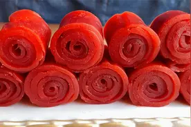 教你在家做山楂卷果丹皮，没添加剂，有山楂就行，酸甜可口超好吃视频封面