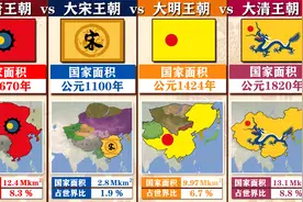 综合国力比较：唐宋明清四朝，你更喜欢哪朝？视频封面