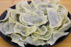 菠菜素馅饺子这样调馅，味道鲜美有营养，清淡又好吃，做法简单