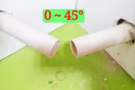 PVC下水管顶在死角位置，90度弯头上不了怎么办？教你轻松连接