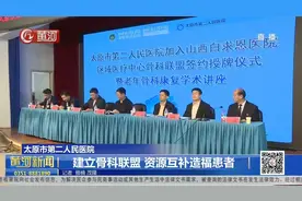 太原市第二人民医院：建立骨科联盟，资源互补造福患者视频封面